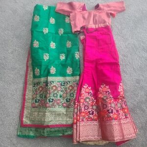 Floral Choli Lehenga